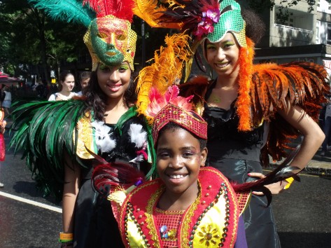 COSPLAY at Notting Hill Carnival with gba-carnival.com